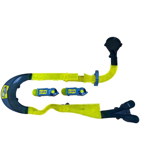 Micro Chargers Extra Tracks/Parts Jump Track Set with Tracks 2 Chargers NO cars - Picture 1 of 7